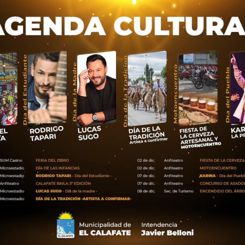 Presentaron  Los Artistas de  la Agenda Cultural 2022